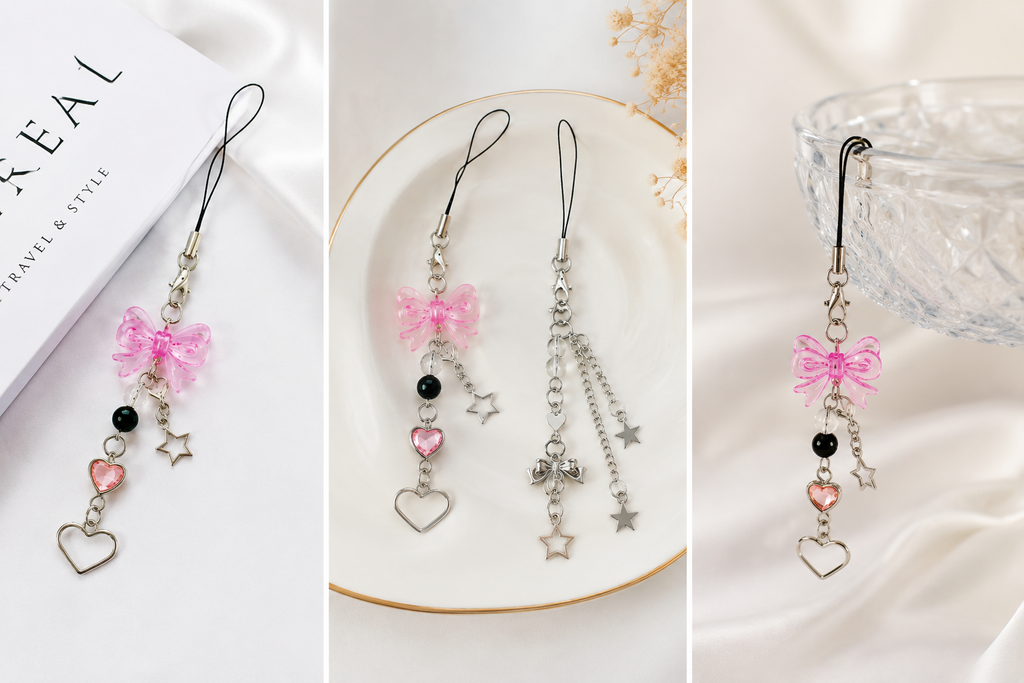 Trendy Kawaii Phone Charm Lanyard Accessory